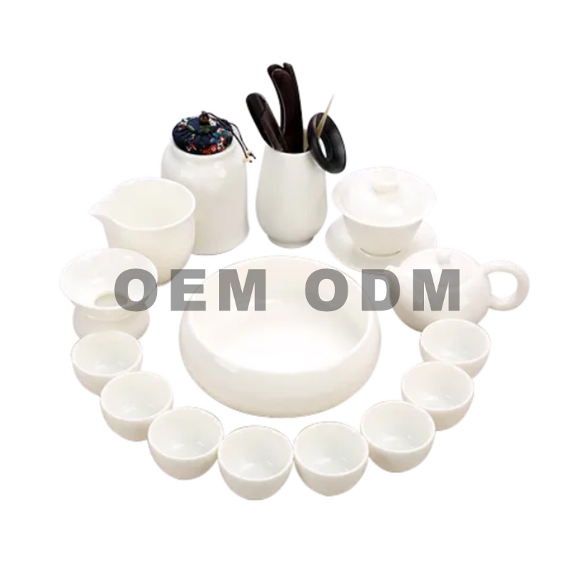 Juego de té de porcelana